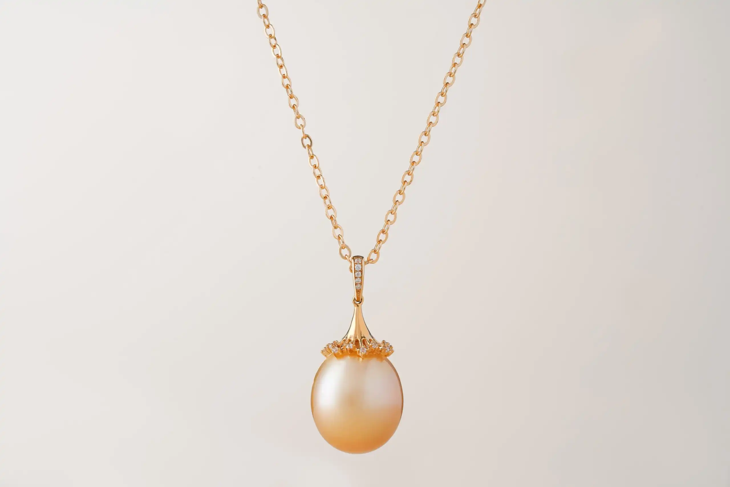 
							Stalk Pendant Pearls -
							Mermaid Jewelry